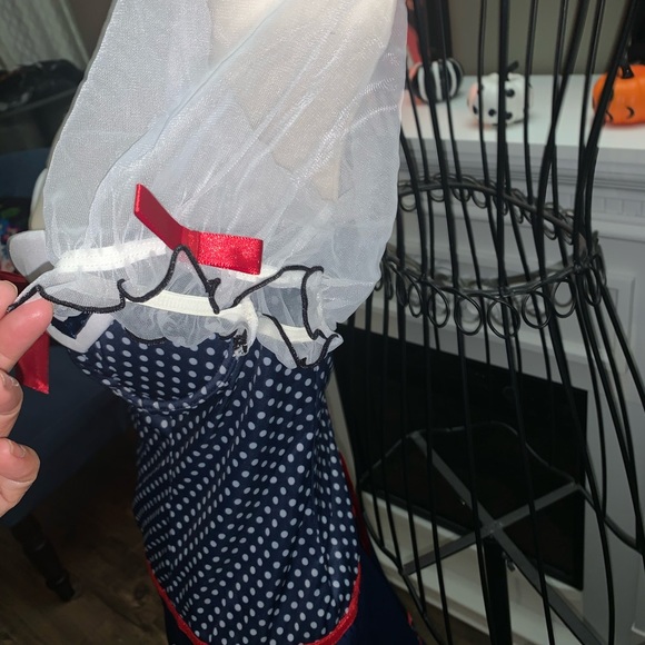 Pinup sexy Blue sailor costume. Xl - Picture 7 of 8